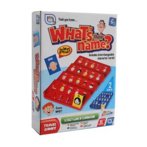 Board Game What’s Their Name Travel Game